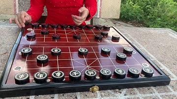 BÀN CỜ TƯỚNG GỖ TRẮC VÀ QUÂN CỜ SỪNG TRÂU CAO CẤP - THẢO DƯỢC BẢO KHÁNH