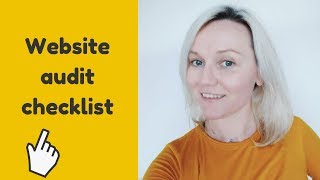 Website Audit Checklist Article Preparation