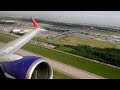 Мощный взлет из Пулково Boeing 737-800 Смартавиа