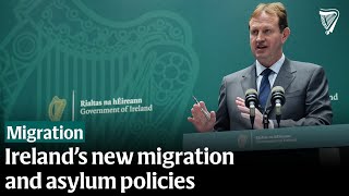 Justice Minister Outlines Irelands New Migration Policies