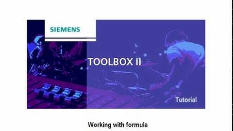 SICAM Toolbox II -  How to use Reference formula in Process Technique. #sicam #opm #plc #Rtu #energy