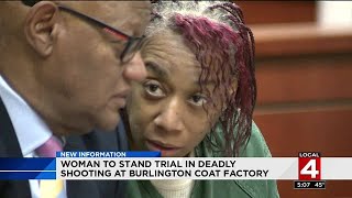 Woman to stand trial in deadly shooting at Taylor Burlington store