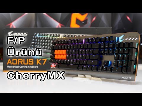 Gigabyte AORUS K7 RGB Mekanik Oyuncu Klavyesi İncelemesi