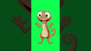 green screen house lizard animation free download