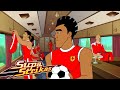 Shakes dans un train  supa strikas  episode complet  dessins anims de foot pour enfants