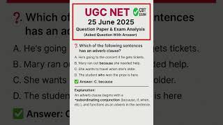 UGC-NET QUESTIONS FOR 2025 #english #ugcnet #shorts