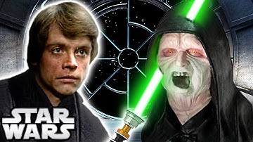 What if LUKE Fought PALPATINE at the END of Return of the Jedi? Star Wars Theory