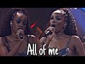 IZA cantando All of me - John Legend | Music BR