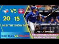 Mlb the show 24toronto blue jays vs philadelphia philliesgame 36 of 162hard times in toronto