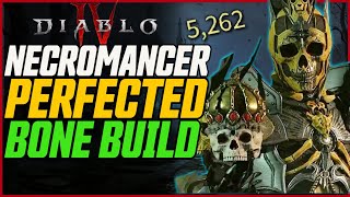 Best Necromancer Launch Starter Build! Bone Necro Perfected! // Diablo 4 Build Guide