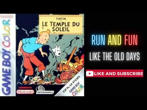 Tintin et le temple du soleil - Game Boy Color - Longplay - Hard