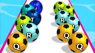 AZ Run ⚽ ABC Runner All Levels Gameplay Walkthrough (Android Ios) 10577
