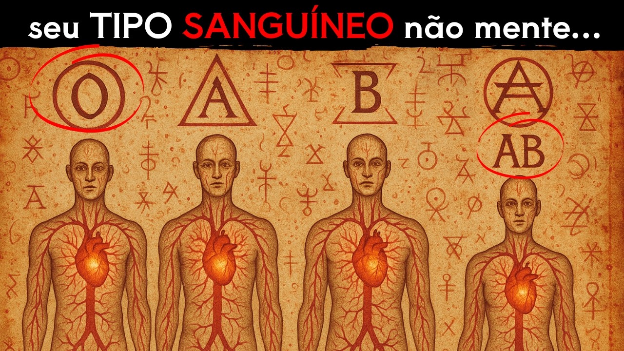 O que o seu TIPO SANGUÍNEO diz sobre o seu espírito