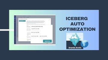 Automatic Iceberg Table Optimization with Dremio Arctic | Apache Iceberg