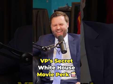 VP Vance spills White House 24/7 movie & snack secrets 🤯