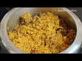 Easy lunch box recipe  how to make tasty mutton biryani in cooker