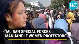 Taliban violently stop women protesters from marching to Presidential Palace in Kabul: Reports