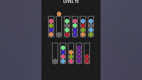 Ball Sort Puzzle Walkthrough Gameplay - Level 73