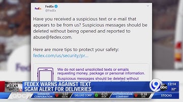 FedEx warns of texting scam