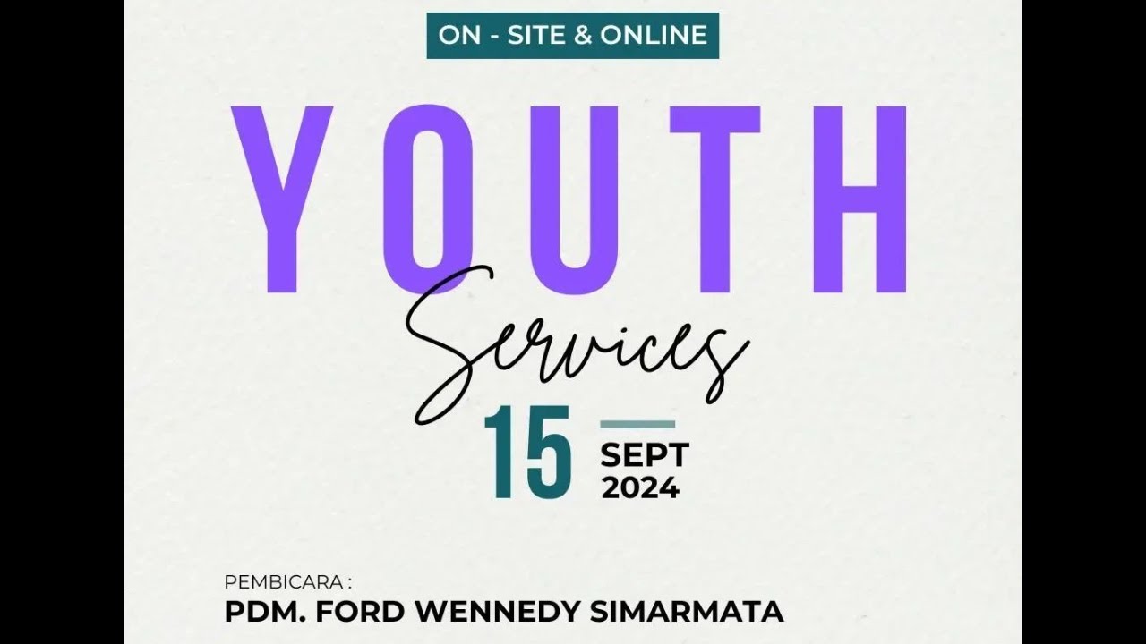 Youth Service - 15 September 2024 - YouTube
