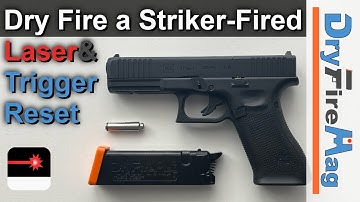 Glock and SIG P320 Laser Dry Fire with Smart Dry Fire Mag with Trigger Reset and SureStrike Laser