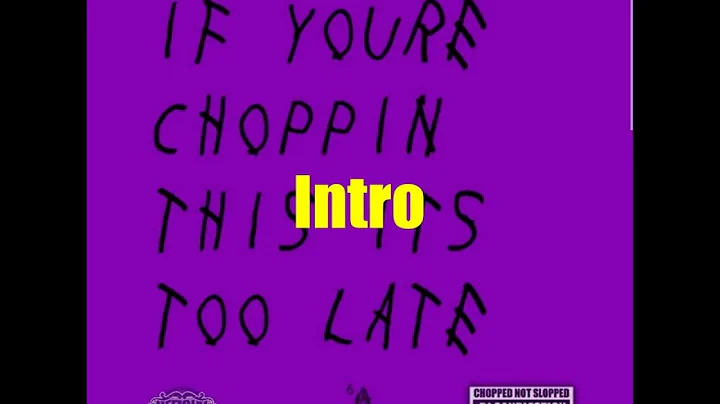 Intro  - Drake / Chopstars / OG Ron C / Candlestick / ( Chopnotslop Remix)