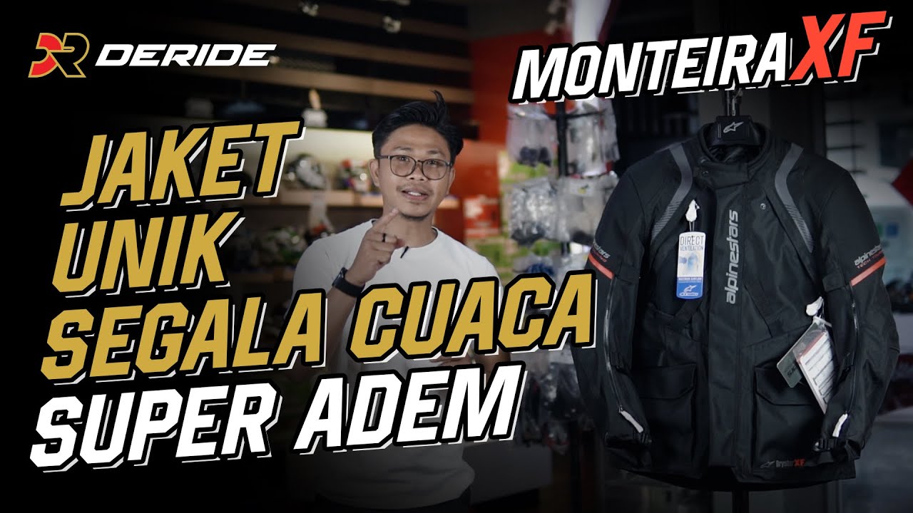 MONTEIRA DRYSTAR® XF Jaket Banjir fitur yang unik dan super adem - Deride Review