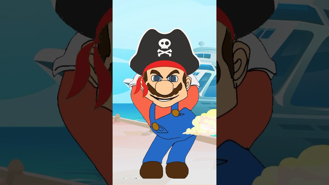 Captain mario farting dance 