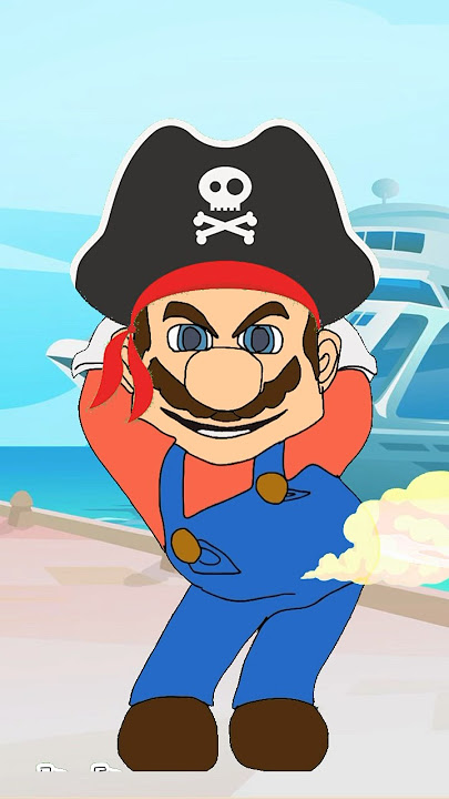 Captain mario farting dance #fart#meme#trending#funny#mario#viral#shorts#animation
