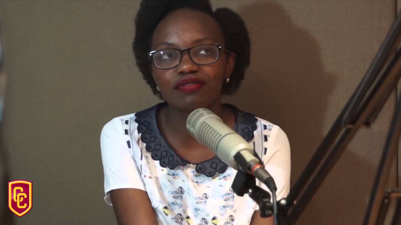 Student encouraging reading culture through 'read aloud' events