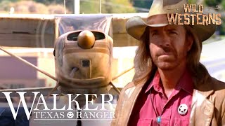 Walker, Texas Ranger | Bank Robbers Takeoff After Driveby Shooting! | Wild Westerns