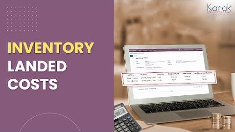Integrate Landed Cost in Odoo Inventory | Configure LandedCost