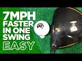 EASY INCREASE DRIVER SWING SPEED 100 MPH TO 107 MPH IN ONE SWING