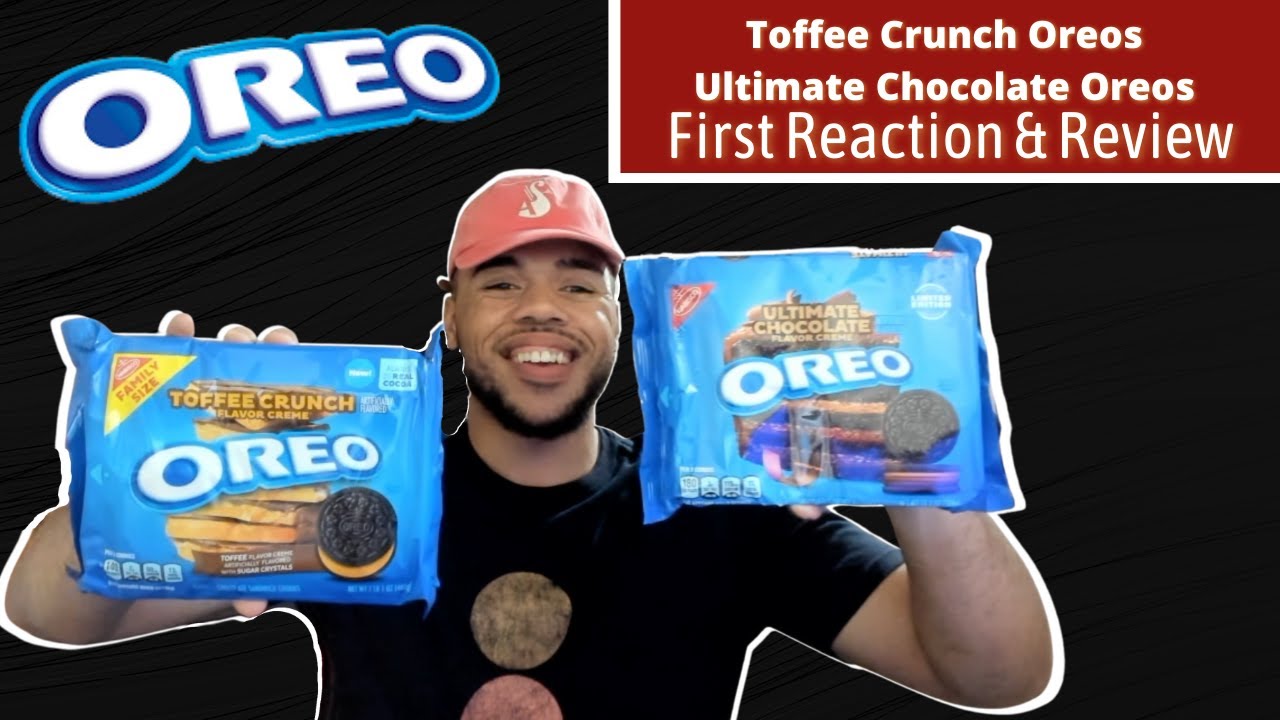 Toffee Crunch Oreos Ultimate Chocolate Oreos First Reaction and