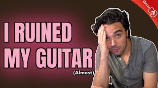 DON’T Make This Mistake With Your Nitro Finish Guitar!