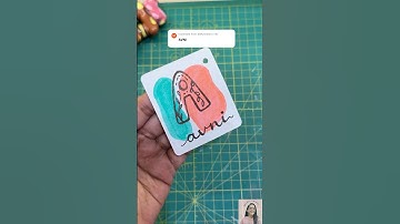 Boho name art #youtubeshorts #diy #bohoart #nameart #nametags #mandalaart