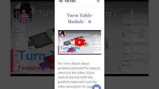 Training Modules Flexsim Simulation | Turn Table Module | Paid Training | #shorts #training