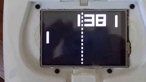 Pong Clock