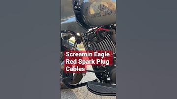 Screamin Eagle Spark Plug Cables On Low Rider ST #lowriderst #fxlrst