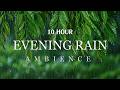 Gentle Rain on Leaves - Fall Asleep Fast Tonight - Deep Sleep & Relaxation Sounds