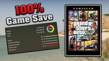 How to install 100% Game Save in GTA 5 Enhanced - 100% Completion Guide Saving! How to Complete GTA