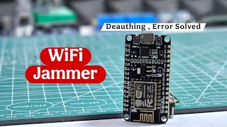 How to Make a WiFi Jammer with ESP8266 | Deauthing & Flashing Code in Arduino IDE #wifi #esp8266 News