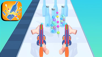 Bottle Runner Gun ​- All Levels Gameplay Android,ios (Part 9)