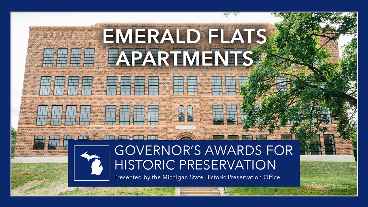 Emerald Flats Apartments 2023 Governor's Awards for Historic