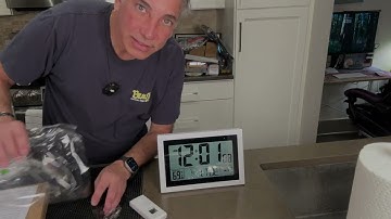 Atomic Clock Review & Unboxing