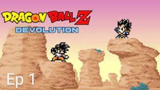 lets play dragon ball devolution ep1 (saga saiyen)