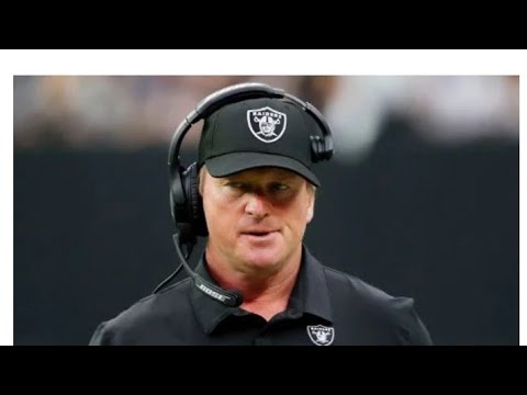 Las Vegas Raiders Jon Gruden Considering Law Suit Against The NFL Over Emails By Eric Pangilinan