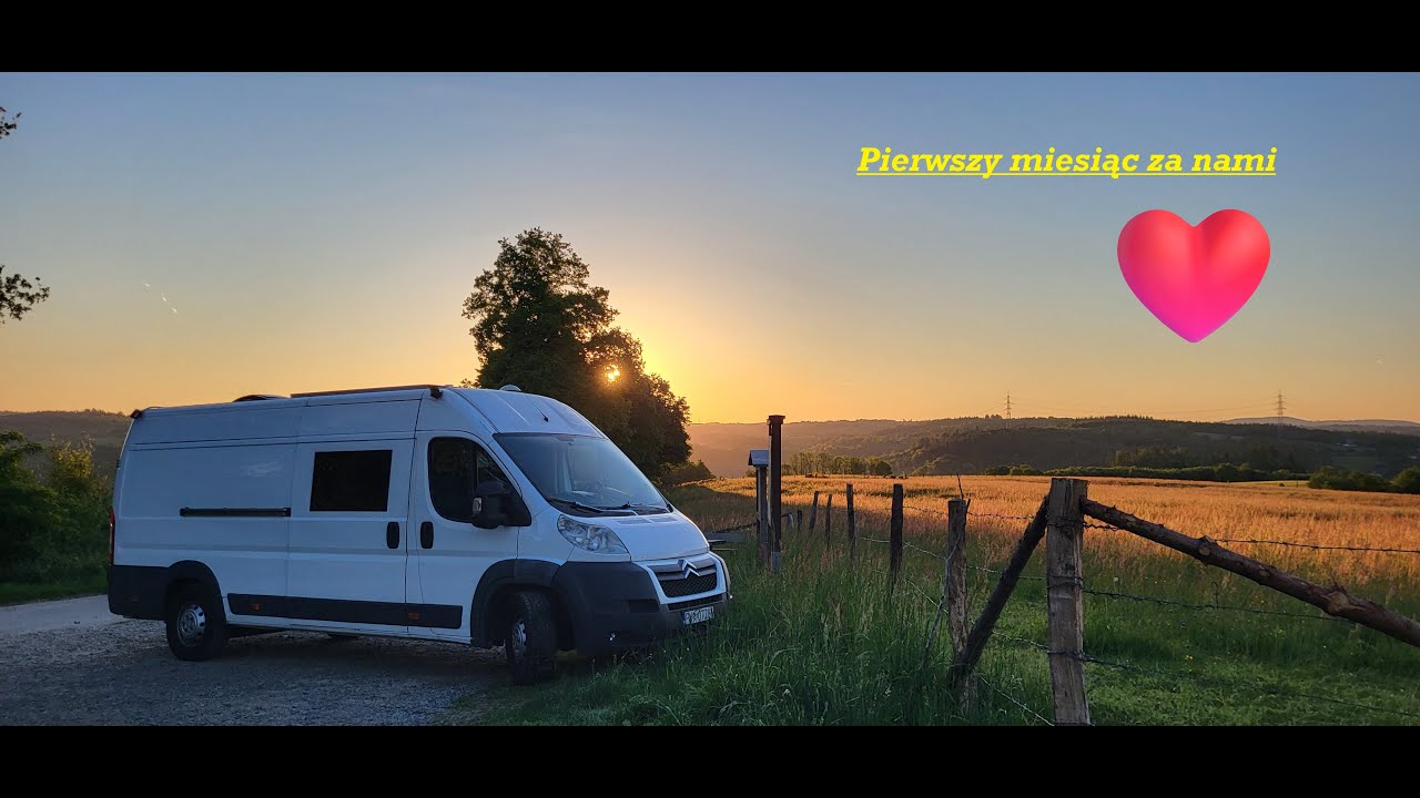 Pierwszy miesiąc vanlifu