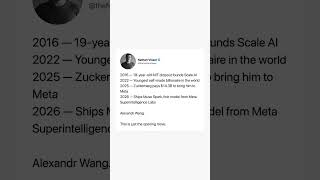 Alexandr Wang... Young Billionaire [Muse Spark Breakdown] #shorts
