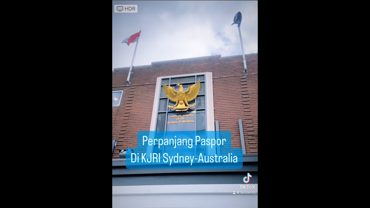 Penggantian/Perpanjang Paspor di KJRI SydneyAustralia 2024 YouTube